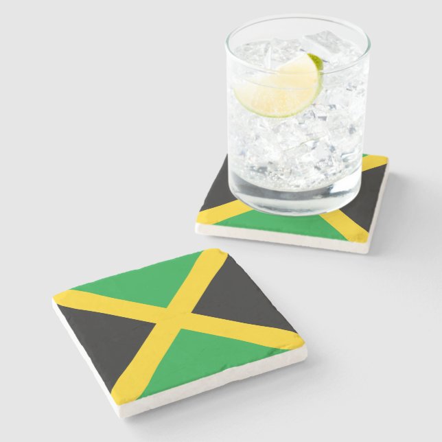 Dessous-de-verre En Pierre Jamaïque (Côté)