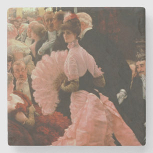 Dessous-de-verre En Pierre James Tissot la réception ou, L'Ambitieuse (Pol