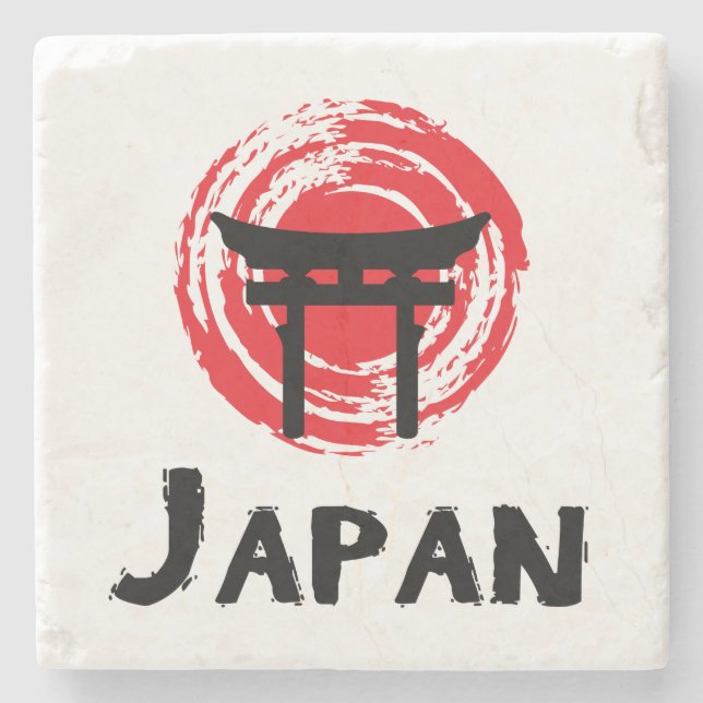 Dessous-de-verre En Pierre Japon (Devant)
