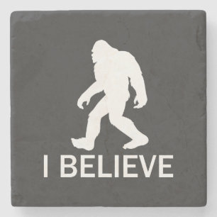Dessous-de-verre En Pierre Je crois en Bigfoot