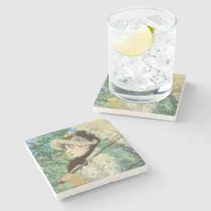 Dessous-de-verre En Pierre Jeanne (printemps) Edouard Manet