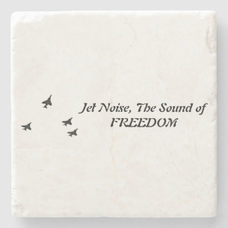 Dessous-de-verre En Pierre Jet Noise the sound of freedom f-4