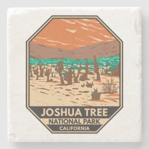 Dessous-de-verre En Pierre Joshua Tree National Park Turkey Flats Sand Dunes