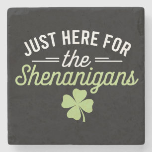 Dessous-de-verre En Pierre Juste ici pour la Saint Patrick des Shenanigans