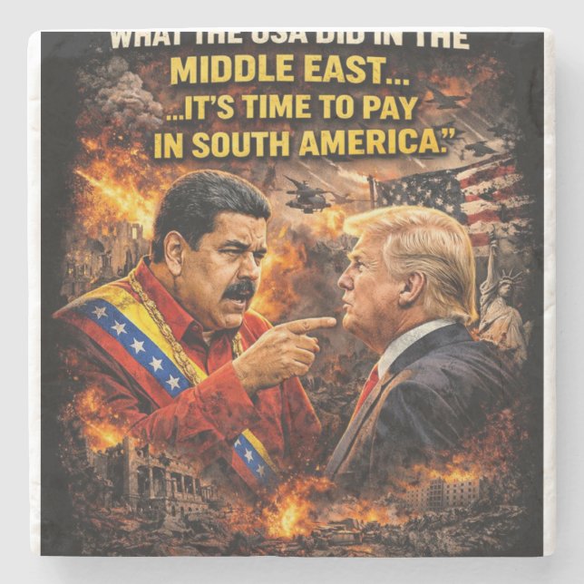 Dessous-de-verre En Pierre karma back maduro (Devant)