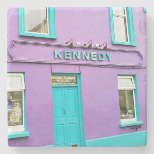 Dessous-de-verre En Pierre Kennedy, Dingle, Pubs, Irlandais, dessous de
