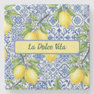 Dessous-de-verre En Pierre La Dolce Vita Sicile