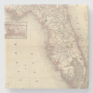 Dessous-de-verre En Pierre La Floride 10 2