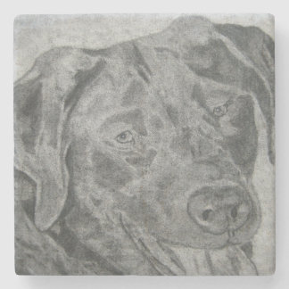 Dessous-de-verre En Pierre Labrador retriever