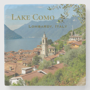 Dessous-de-verre En Pierre Lac de Côme Lombardie Italie