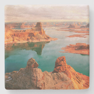 Dessous-de-verre En Pierre Lac Powell Arizona