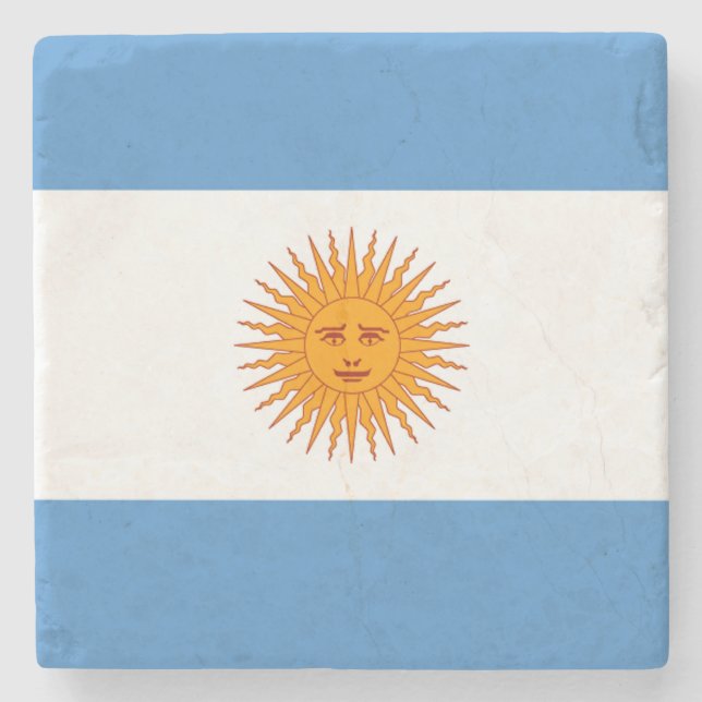 Dessous-de-verre En Pierre L'Argentine (Devant)