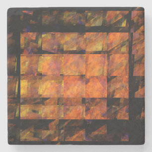 Dessous-de-verre En Pierre L'art Abstrait au mur