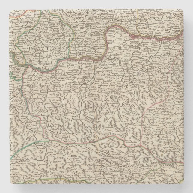 Dessous-de-verre En Pierre L'Autriche 6 (Devant)