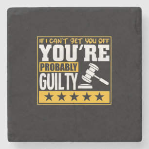Dessous-de-verre En Pierre Lawyer Is Probably Guilty