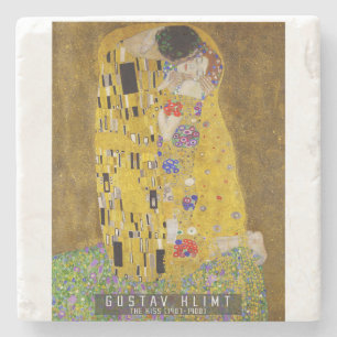 Dessous-de-verre En Pierre Le baiser - Gustav Klimt