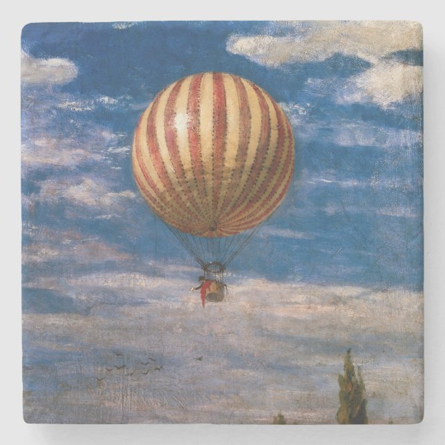 Dessous-de-verre En Pierre Le ballon, 1878 (Devant)