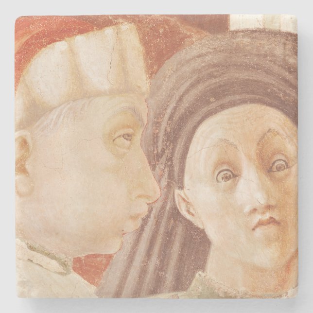 Dessous-de-verre En Pierre Le conflit de St Stephen, 1433-34 (Devant)