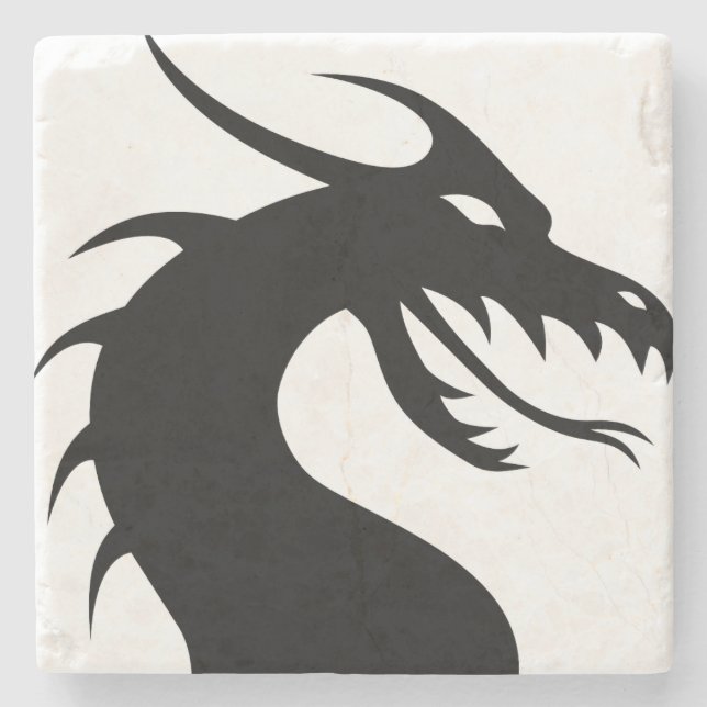 Dessous-de-verre En Pierre Le Dragon (Devant)