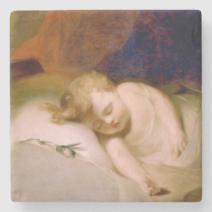 Dessous-de-verre En Pierre Le fils couché (par Thomas Sully)