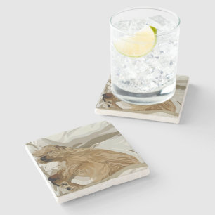 Dessous-de-verre En Pierre Le jour de la couette de Little Daisy