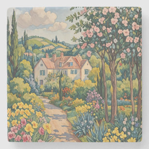 Dessous-de-verre En Pierre Le paradis rural