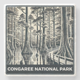 Dessous-de-verre En Pierre Le Parc national de Congaree