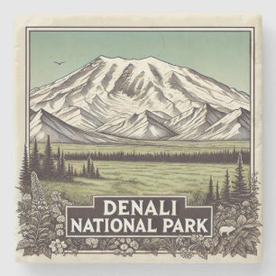 Dessous-de-verre En Pierre Le Parc national de Denali