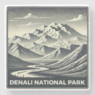 Dessous-de-verre En Pierre Le Parc national de Denali