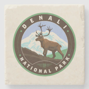Dessous-de-verre En Pierre Le Parc national de Denali