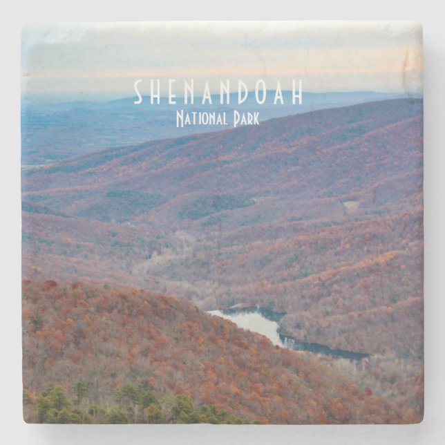 Dessous-de-verre En Pierre Le Parc national de Shenandoah (Devant)