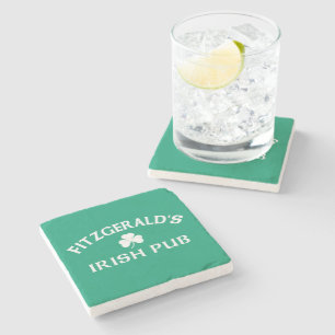 Dessous-de-verre En Pierre Le pub irlandais de Fitzgerald