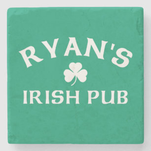 Dessous-de-verre En Pierre Le pub irlandais de Ryan