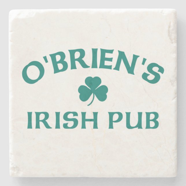 Dessous-de-verre En Pierre Le pub irlandais d'O'Brien (Devant)