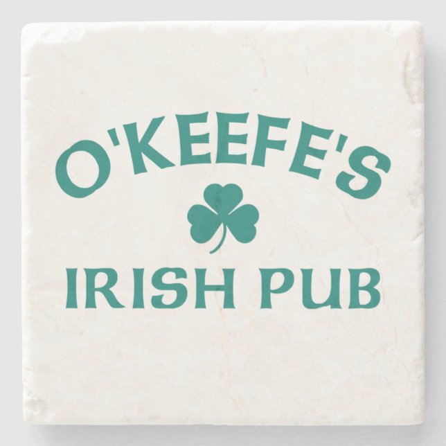 Dessous-de-verre En Pierre Le pub irlandais d'O'Keefe (Devant)