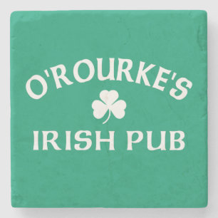 Dessous-de-verre En Pierre Le Pub Irlandais d'O'Rourke