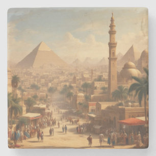 Dessous-de-verre En Pierre L'Egypte ancienne.
