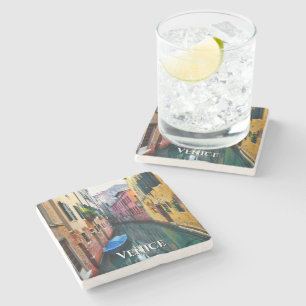 Dessous-de-verre En Pierre Les canaux de Venise