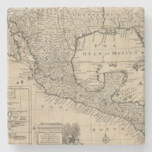 Dessous-de-verre En Pierre Les USA et le Mexique