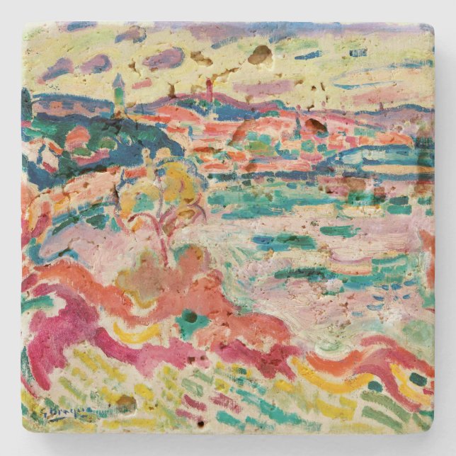 Dessous-de-verre En Pierre L'Estaque | Georges Braque | (Devant)