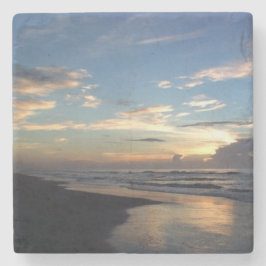 Dessous-de-verre En Pierre Lever de soleil, île de Shell