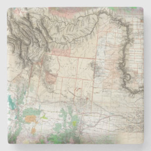 Dessous-de-verre En Pierre Lewis et Clark