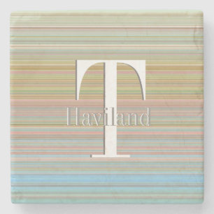 Dessous-de-verre En Pierre Lignes pastel HAMbyWG