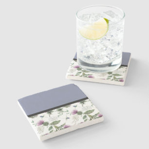Dessous-de-verre En Pierre Lilac Floral