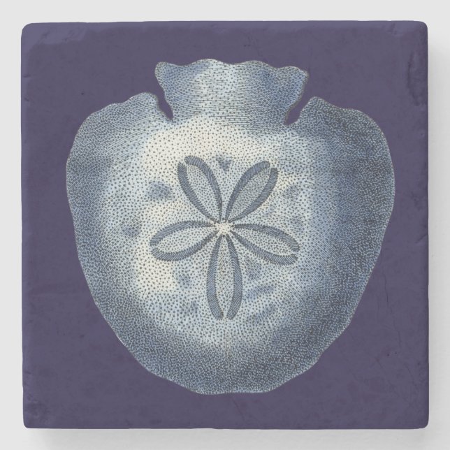 Dessous-de-verre En Pierre L'indigo écosse III (Devant)