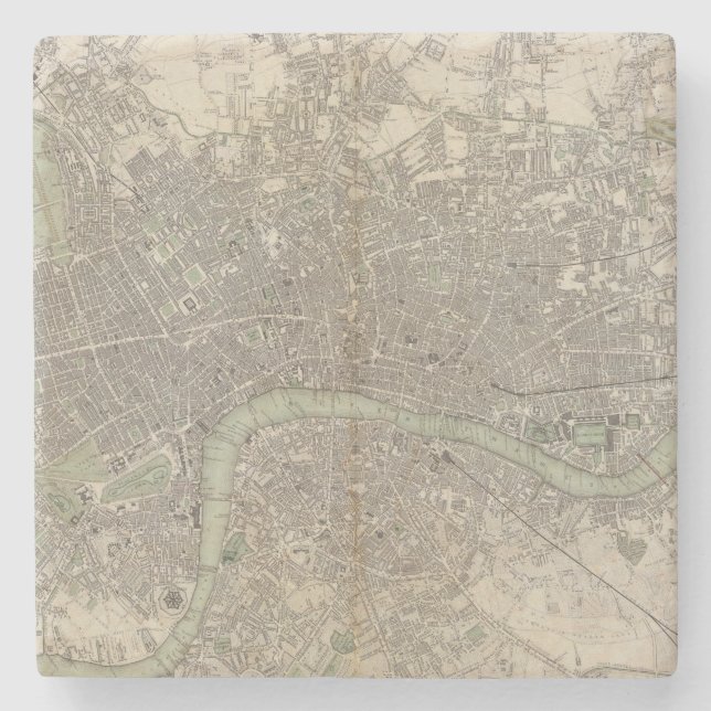 Dessous-de-verre En Pierre Londres 1843 (Devant)