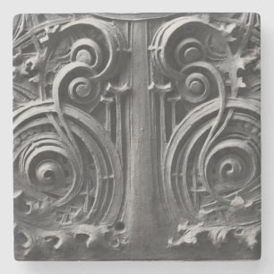 Dessous-de-verre En Pierre Louis Sullivan Spandrel Panel Détail