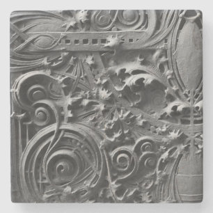 Dessous-de-verre En Pierre Louis Sullivan Spandrel Panel Détail