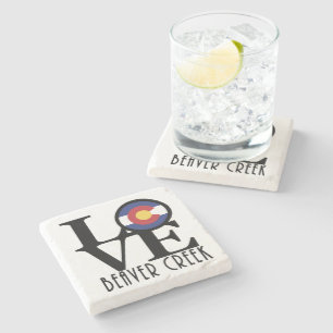 Dessous-de-verre En Pierre LOVE Beaver Creek Colorado