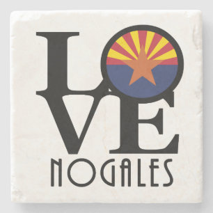 Dessous-de-verre En Pierre LOVE Nogales Arizona
